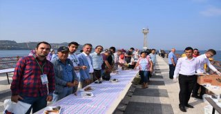 EN UZUN ZEYTİNLİ KAHVALTI SOFRASI GEMLİK'TE KURULDU